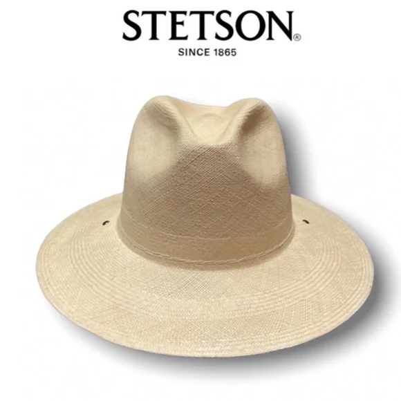 Stetson The Naturalist Panama Straw Safari Hat The Naturalist K - Stetson Panama Safari Hat – Fashionable Hats main image 4